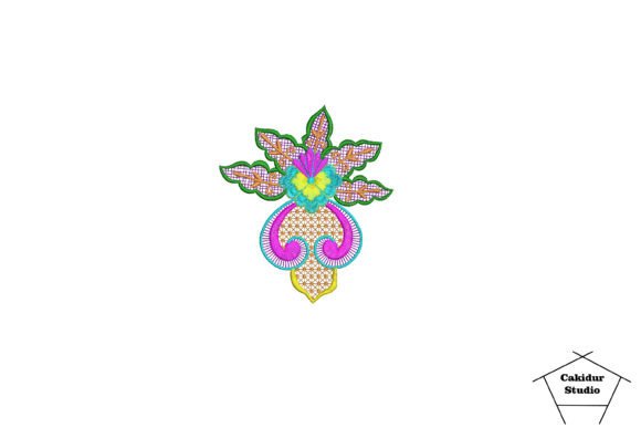 A Designer's Review of the Floral Net Kite Embroidery Pattern