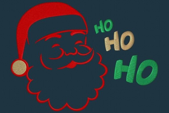 A Designer's Review: Santa Head Ho Ho Ho for Boutique Sweatshirts
