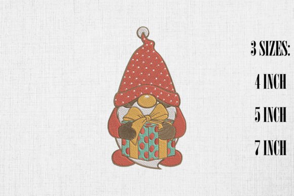 A Gnome's Gift: Reviewing a Holiday Embroidery Design