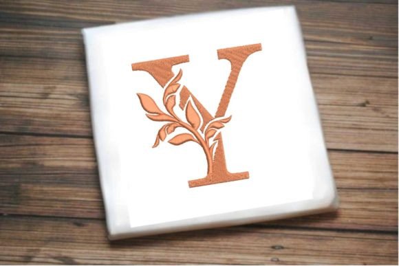 A Graceful Y Monogram for Personalized Keepsakes