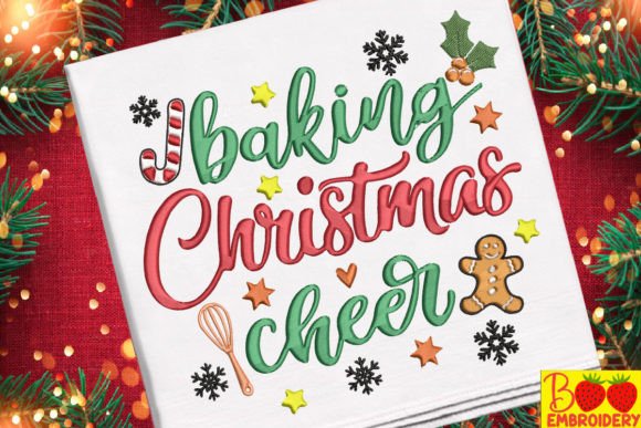 Baking Christmas Cheer: A Craft Fair Embroidery Review