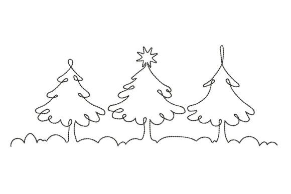 Christmas Trees Line Art: A Designer’s Practical Review