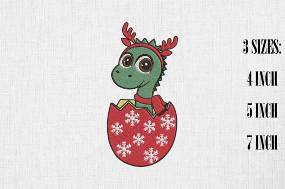 Cute Dinosaur in the Christmas Egg: Designer Review