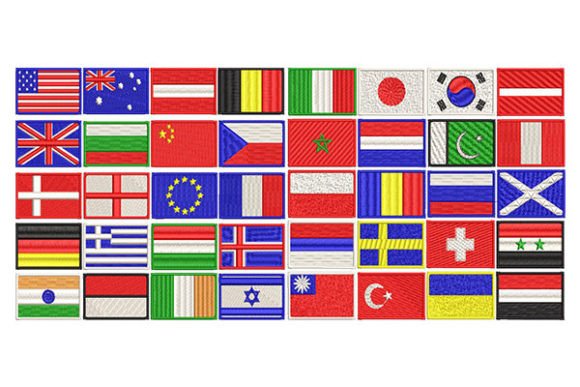 Embroidery Country Flags: A Designer’s Practical Review