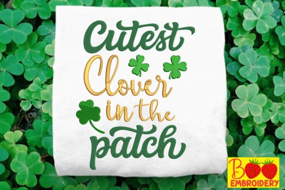 Evaluating the Cutest Clover in the Patch Embroidery Design