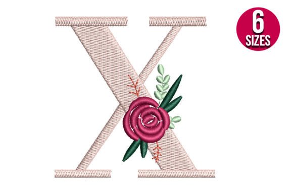 Floral Alphabet X Letter: A Designer's Review