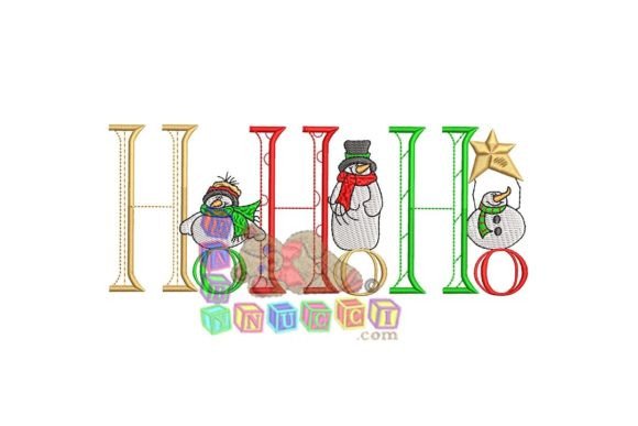 HO-HO-HO Snowmen Embroidery Design Review
