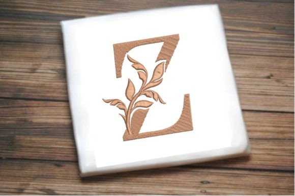 Letter Z Monogram for Elegant Branded Merchandise