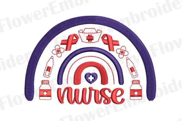 Medical Rainbow Embroidery Design: A Gift Maker's Review
