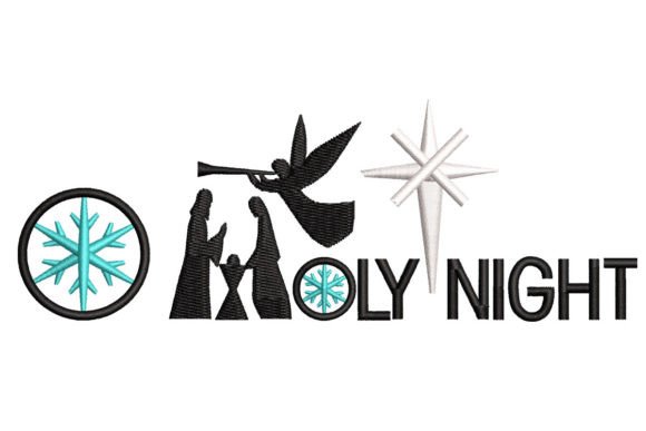 O Holy Night: An Embroidery Designer's Guide for Perfect Handmade Gifts