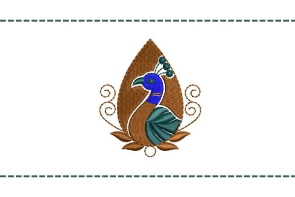 Peacock Elements: A Designer’s Practical Stitch-Out Review