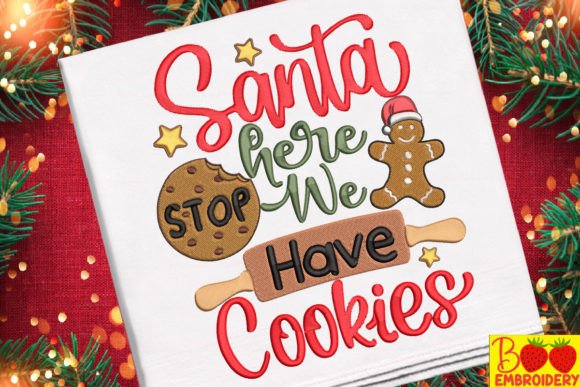 Santa Stop Here We Have Cookies: Designer Review
