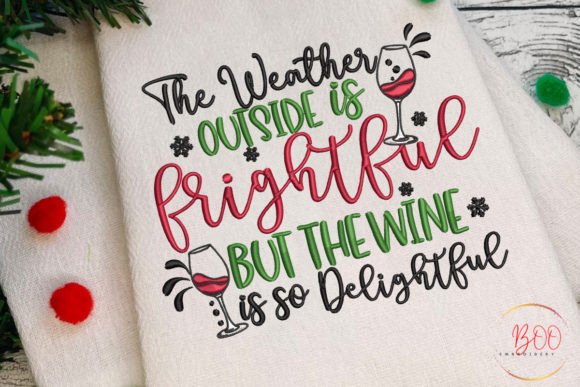 The Weather Outside is Frightful: Embroidery Design Review