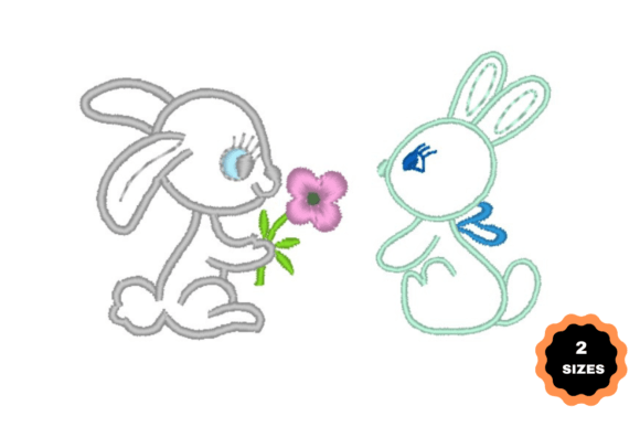 Two Pretty Rabbits Embroidery: A Designer's Review for Boutique Sweats